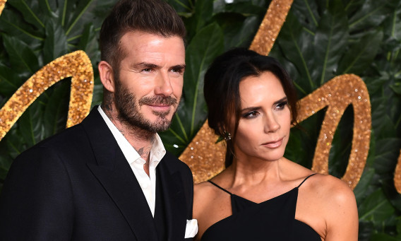 דיוויד וויקטוריה בקהאם (צילום: Jeff Spicer/BFC/Getty Images for BFC)