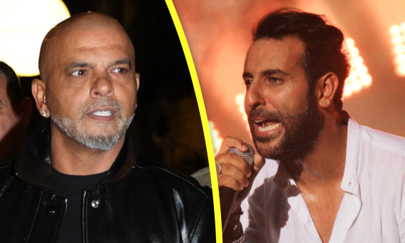 אייל גולן, דודו אהרון (צילום: אור גפן)