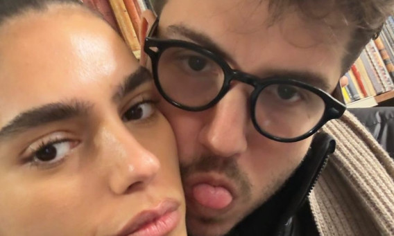 סאן מזרחי ושחק בציר (צילום: צילום מסך)