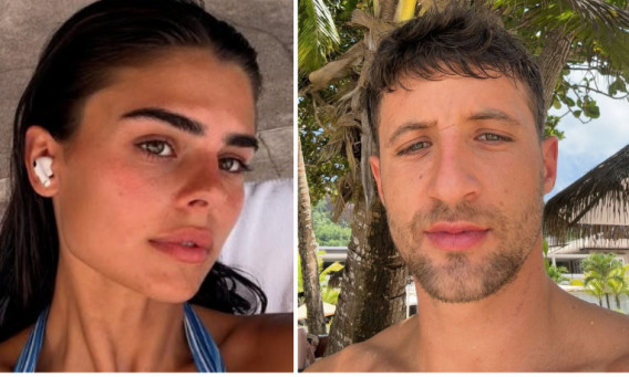 טל מורד ובת הזוג (צילום: אינסטגרם)