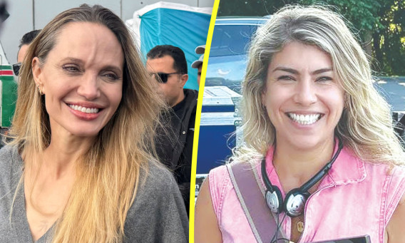 אנג'לינה ג'ולי, לי ברודה (צילום: פרטי,REUTERS/Stringer)