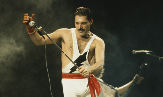 פרדי מרקורי (צילום: Photo by Dave Hogan/Getty Images)