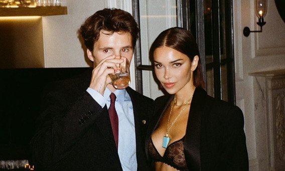 קרוז בקהאם ובת הזוג ג'קי אפוסטל (צילום: אינסטגרם)