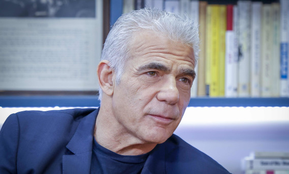 יאיר לפיד (צילום: מארק ישראל סלם, ג'רוזלם פוסט)