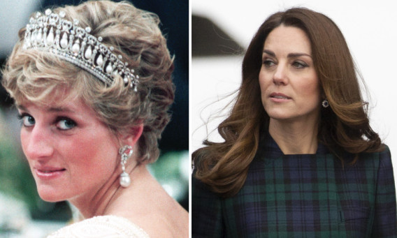 הנסיכה דיאנה וקייט מידלטון
