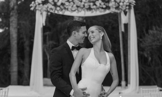 רון שורק ובעלה תומי (צילום: your_story_wedd)