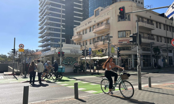 מזג אוויר נעים, חום בתל אביב