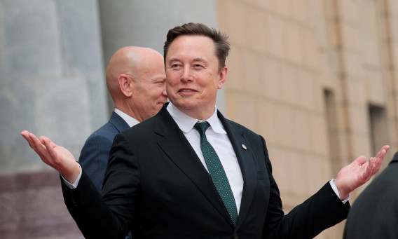 אילון מאסק (צילום: REUTERS/Evan Vucci)