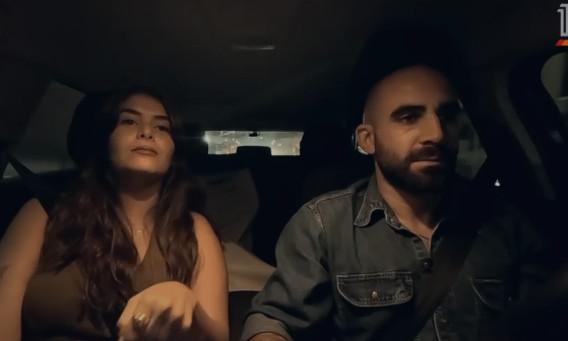 נוי איטח ואביתר דנגור (צילום: קשת 12)