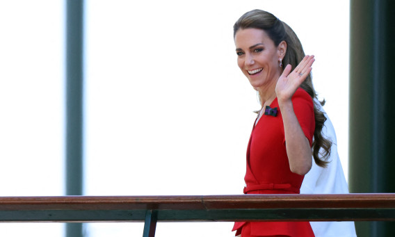 קייט מידלטון (צילום: HENRY NICHOLLS / AFP via Getty Images)