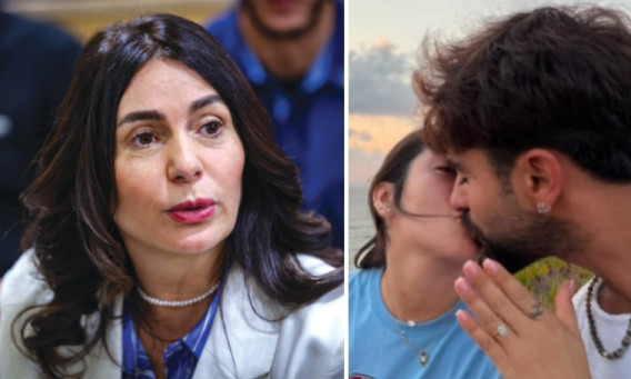 בתה של מירי רגב התארסה (צילום: חיים גולדברג פלאש 90, צילום מסך אינסטגרם)