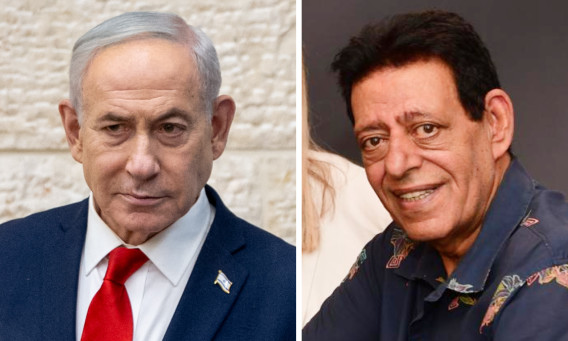 בנימין נתניהו, שימי תבורי (צילום: חיים גולדברג, פלאש 90,אבשלום שושני)