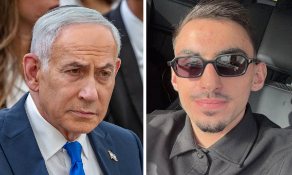 בנימין נתניהו, רום ברסלבסקי (צילום: אינסטגרם,אוליבייה פיטוסי פלאש 90 )