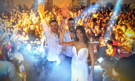 החתונה של ישראל אטיאס (צילום: יח"צ)