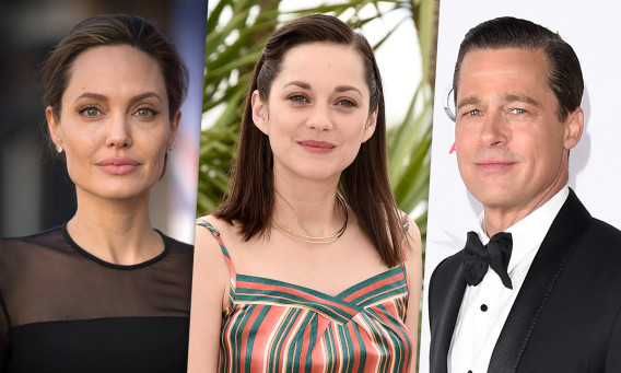 בראד פיט, מריון קוטיאר, אנג'לינה ג'ולי