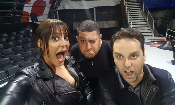 נסרין קדרי, חגי אוזן וברי יחזקאל (צילום: צילום פרטי)