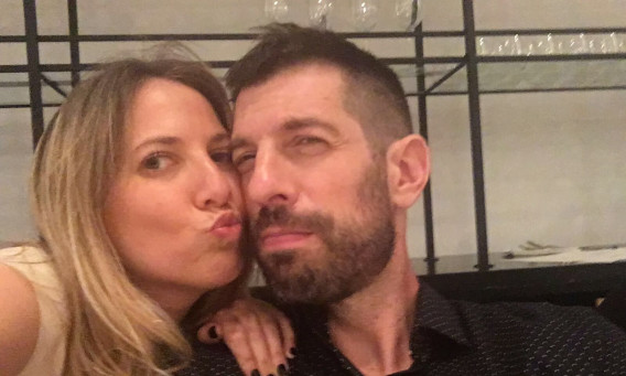 חיים אתגר וארוסתו