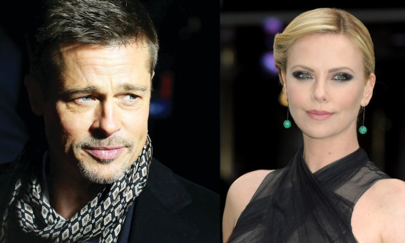 שרליז ת'רון, בראד פיט