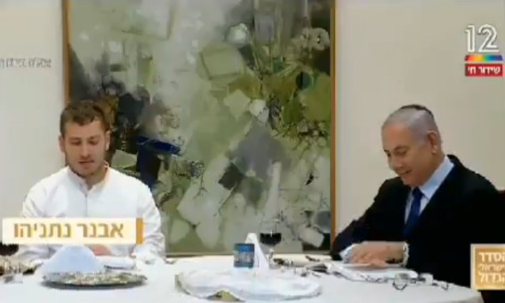 בנימין ואבנר נתניהו במשדר של "קשת"