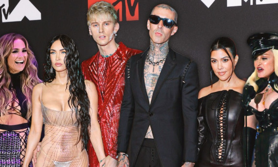 מדונה, קורטני קרדשיאן וטראוויס בארקר, מייגן פוקס ומשין גאן, ג'ניפר לופז