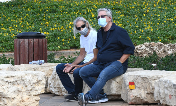 שלמה ארצי ומאיר ישראל (צילום: ראובן קסטרו)