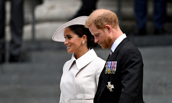 הנסיך הארי ומייגן מרקל (צילום:  REUTERS/Dylan Martinez/File Photo)
