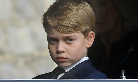 הנסיך ג'ורג' (צילום: Justin Setterfield/Pool via REUTERS)