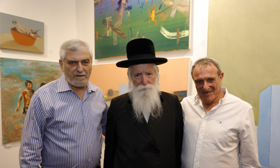 ראובן קרופיק, הרב דוד יצחק גרוסמן ודב קוטלר