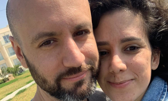 מאי שכטר, משה יחזקאל (צילום: פרטי)