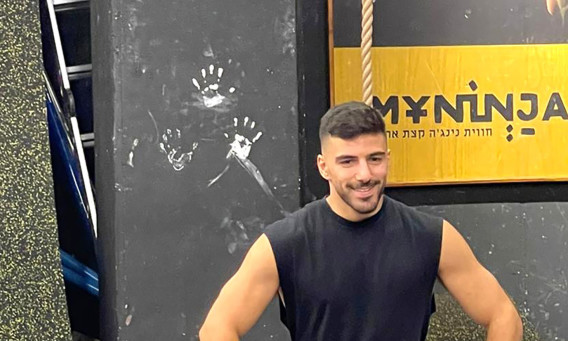 יוגב מלכה מאמן בקייטנת נינג'ה