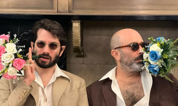 רן דנקר ובעלו איתי וייזר. (צילום: צילום מסך אינסטגרם)