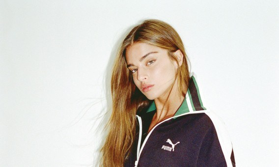 נועה קירל בסניקס של PUMA (צילום: סיימון אלמלם)