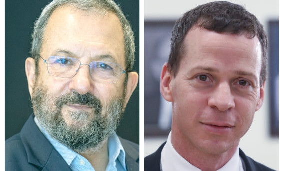 עמית סגל, אהוד ברק (צילום: מרק ישראל סלם,יוסי אלוני)