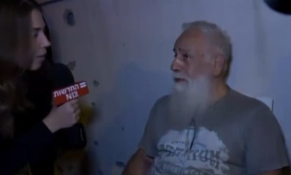 שרון קנובליך מראיינת לערוץ 12