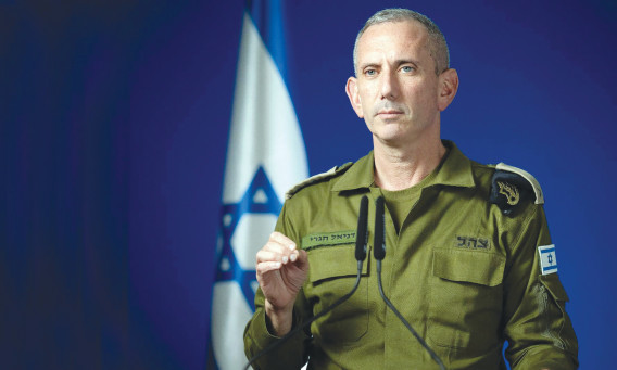 דובר צה"ל, תא"ל דניאל הגרי (צילום: דובר צה"ל)