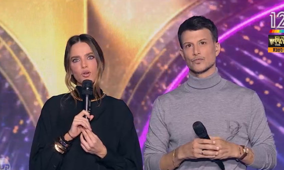 אסי עזר ורותם סלע, "הכוכב הבא" (צילום: באדיבות קשת 12)