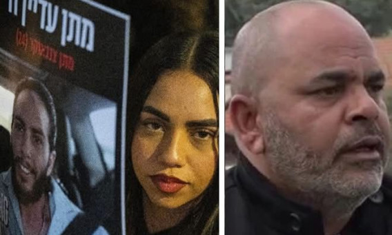 ירון צנגאוקר, אביו של מתן צנגאוקר, נטלי צנגאוקר (צילום: בן כהן,כאן 11)