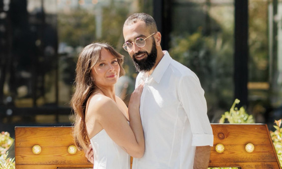 אולה גל ואופיר חייט (צילום: ניצן גור)