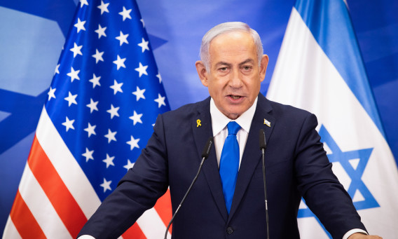 בנימין נתניהו (צילום: אלכס קולומיסקי לע"מ)