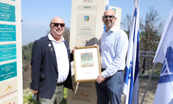 גידי פדרמן ומיכאל בן אבו (צילום: דימה מייזלס)