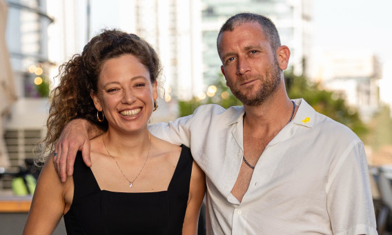 שחר גל ואיילה מינקר (צילום: אורטל דהן זיו)