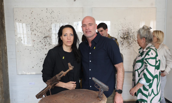 סיימון דרבן וליהיא לפיד (צילום: רפי דלויה)