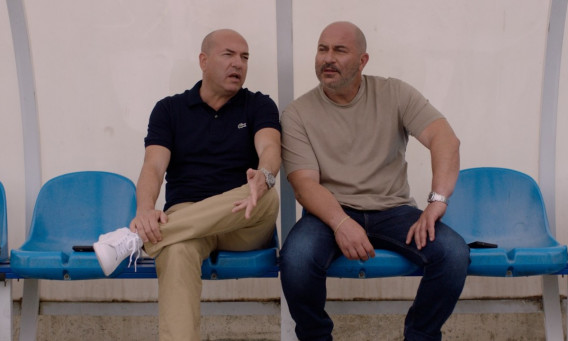 ליאור רז ואייל ברקוביץ' בקמפיין ל"בריטניה ישראל" (צילום: בבושקה הפקות)
