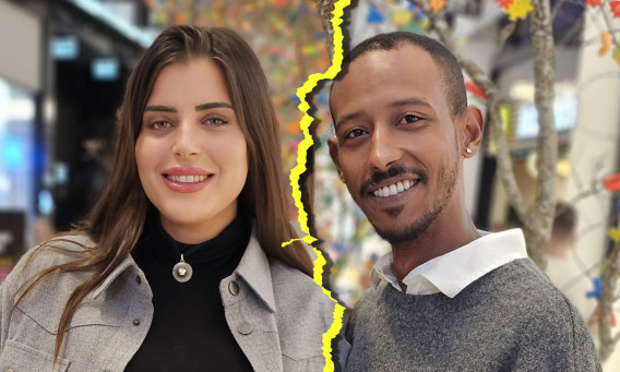 ספיר בורגיל ואברהם אקלום (צילום: טל איז'ק)