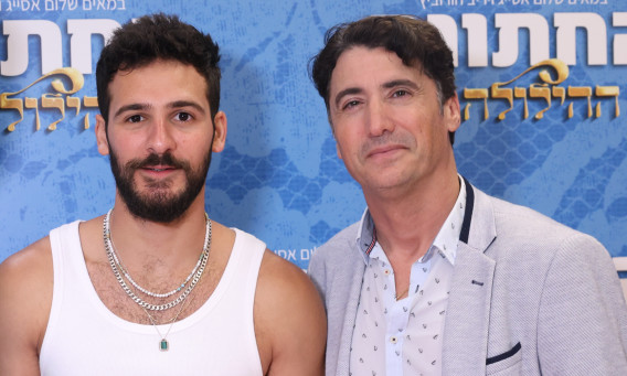עדי אלון ואריק משעלי (צילום: רפי דלויה)