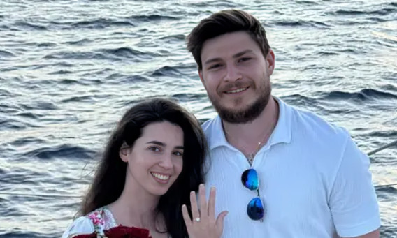 סשה טרופנוב וספיר כהן התארסו  (צילום: שימוש לפי סעיף 27א')
