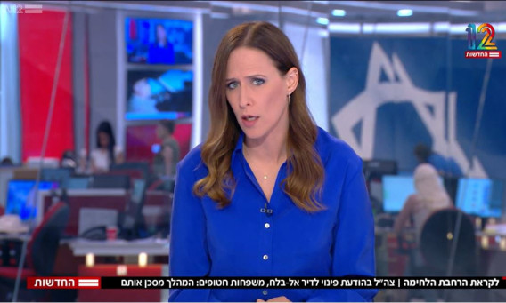 יונית לוי (צילום: צילום מסך חדשות 12)