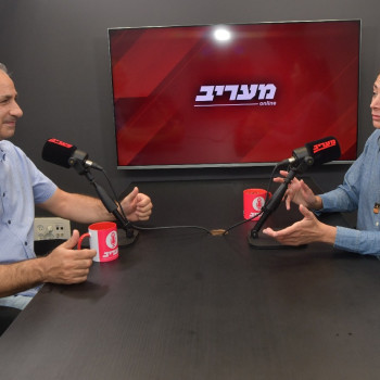 ד"ר אדי כהן וראוון עוסמאן  (צילום: אבשלום ששוני)