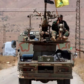 לוחמי חיזבאללה בסוריה (צילום: רויטרס)