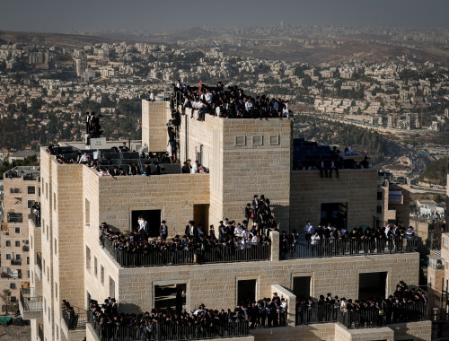 מחאת חרדים בירושלים(צילום: יונתן זינדל, פלאש 90)